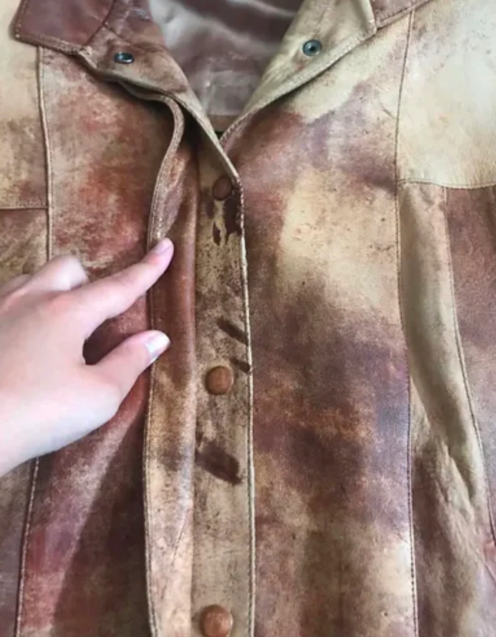 Veste en cuir  – photo 16